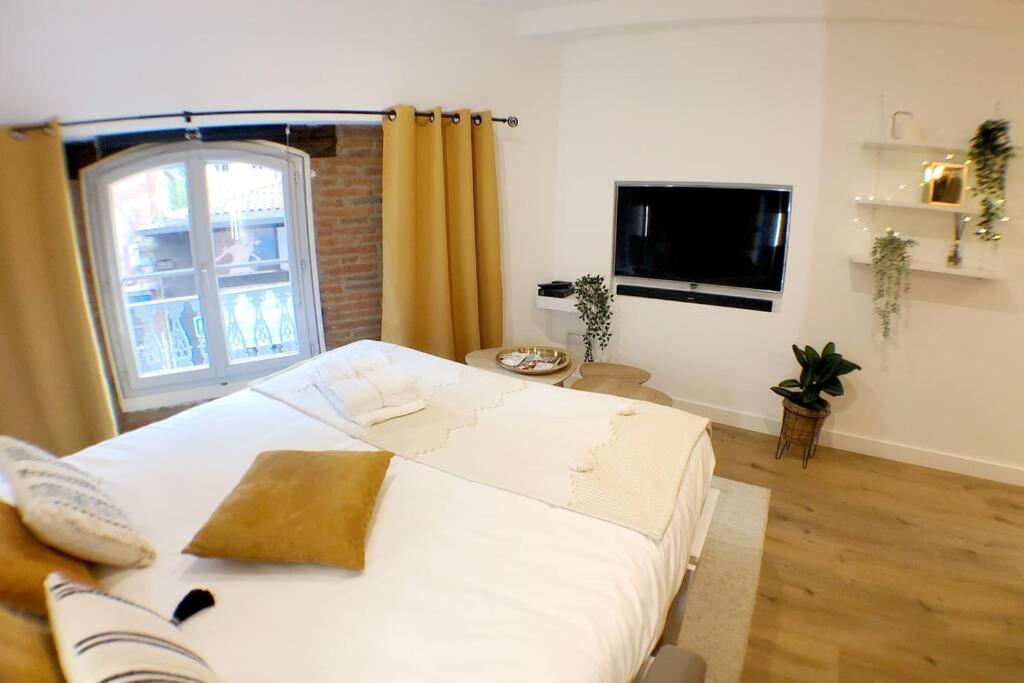 Le Floral - Hypercentre Capitole # Parking Prive # Queen Size Toulouse Eksteriør bilde